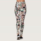 Camouflage Herbst Leggings (Rückseite)