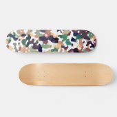 Camouflage Herbst Skateboard (Horizontal)
