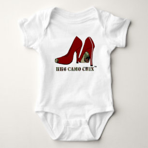 Camouflage HH6 Chix™ Säuglings-Strampler Baby Strampler