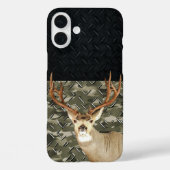 Camouflage Hirsche Jagdenname Männer Sportbuck Case-Mate iPhone Hülle (Rückseite)