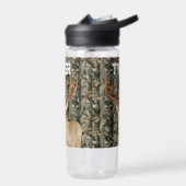 Camouflage Hirsche Jagdenname Männer Sportbuck Trinkflasche (Links)