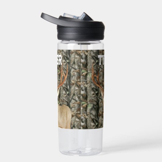 Camouflage Hirsche Jagdenname Männer Sportbuck Trinkflasche (Rechts)