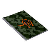 Camouflage Hockey Notizblock (Rechte Seite)