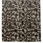 Camouflage im nahen Viertel Duschvorhang (Vorderseite)