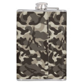 Camouflage im nahen Viertel Flachmann (Rückseite)