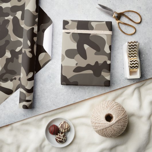 Camouflage im nahen Viertel Geschenkpapier (Kunsthandwerk)