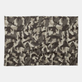 Camouflage im nahen Viertel Geschirrtuch (Horizontal)