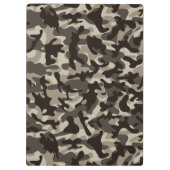 Camouflage im nahen Viertel Klemmbrett (Rückseite)