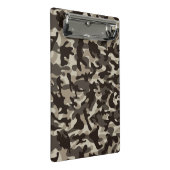 Camouflage im nahen Viertel Mini Klemmbrett (Schrägansicht)