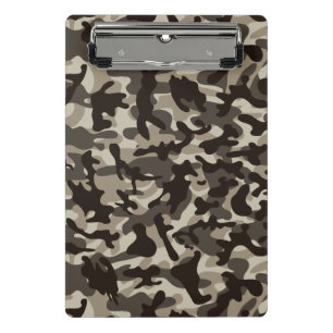 Camouflage im nahen Viertel Mini Klemmbrett