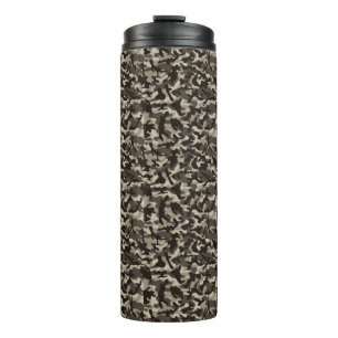 Camouflage im nahen Viertel Thermosbecher