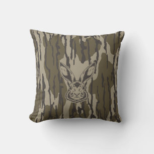 Camouflage in Bottomland Jagd Camouflage Kaninchen Kissen