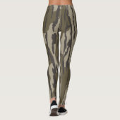 Camouflage in Bottomland Jagd Camouflage Kaninchen Leggings (Rückseite)
