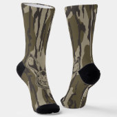 Camouflage in Bottomland Jagd Camouflage Kaninchen Socken (Gewinkelt)