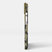 Camouflage in der Bottomasse Niedlich rosa Bow Rib iPhone Hülle (Linke Seite)