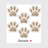 Camouflage in Not Aufkleber (Blatt)