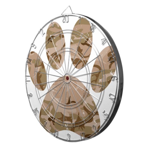 Camouflage in Not Dartscheibe (Vorderseite rechts)