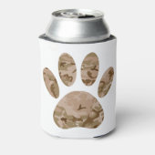 Camouflage in Not Dosenkühler (Kanne Rückseite)