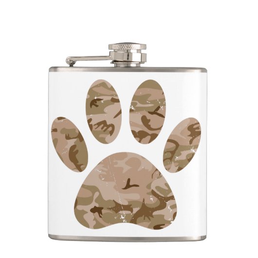 Camouflage in Not Flachmann (Vorderseite)