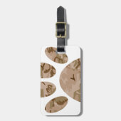 Camouflage in Not Gepäckanhänger (Vorderseite vertikal)