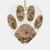 Camouflage in Not Keramik Ornament (Rechts)