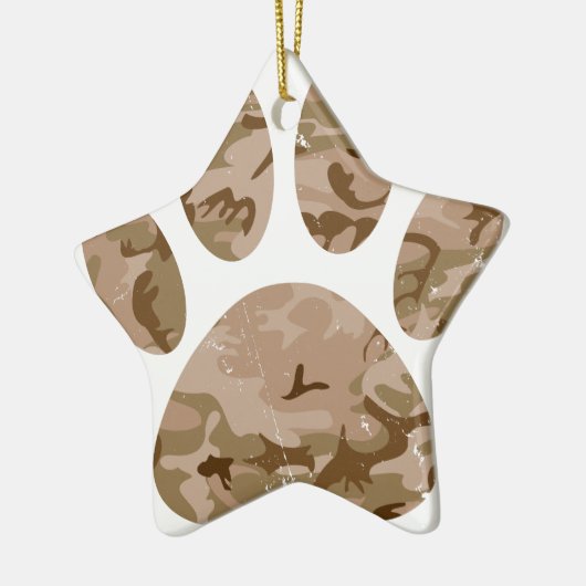 Camouflage in Not Keramik Ornament (Links)