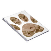 Camouflage in Not Notizblock (Rechte Seite)