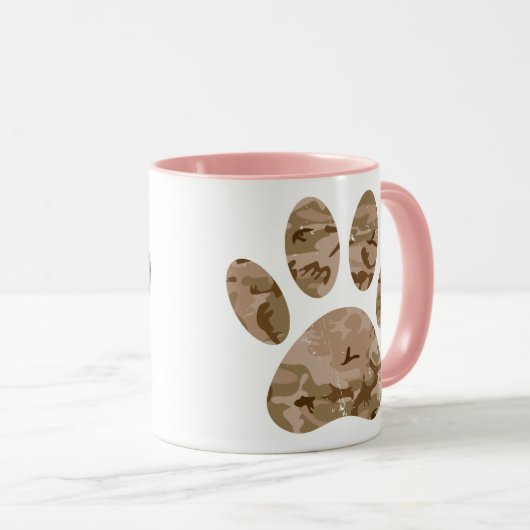 Camouflage in Not Tasse (VorderseiteRechts)