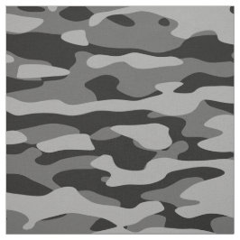 Camouflage in Schwarz und Grau Stoff