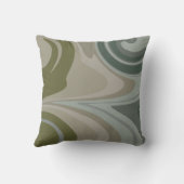 Camouflage Inspiriert Personalisierter Name Abstra Kissen (Rückseite)