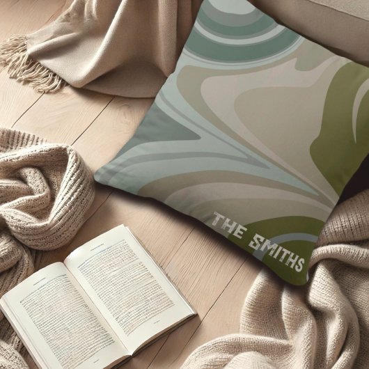 Camouflage Inspiriert Personalisierter Name Abstra Kissen