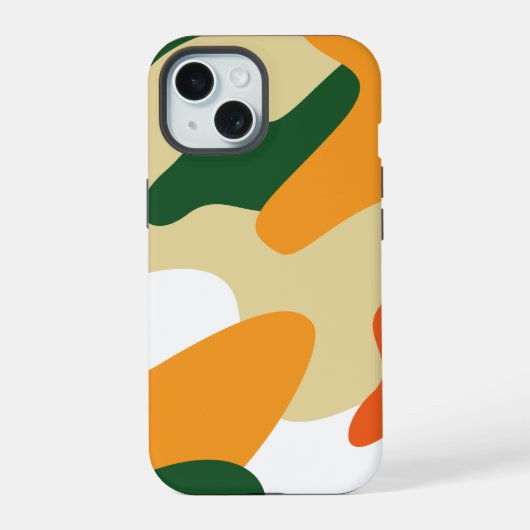 camouflage iPhone 15 hülle (Rückseite)