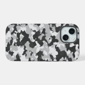 camouflage iPhone 15 hülle (Rückseite (Horizontal))