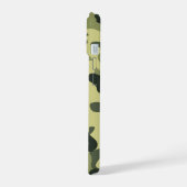 Camouflage iPhone 15 Hülle (Linke Seite)