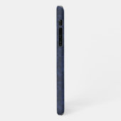 Camouflage iPhone Case in Navy HAMbWG Hülle (Linke Seite)