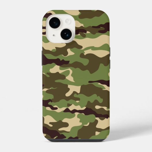 Camouflage iPhone Hülle (Rückseite)