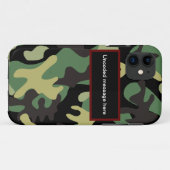 Camouflage iPhone/iPad Gehäuse Case-Mate iPhone Hülle (Rückseite (Horizontal))