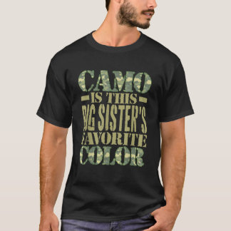 Camouflage ist diese große Schwester, die die Farb T-Shirt