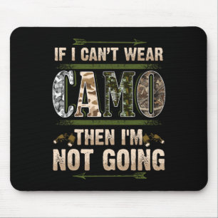 Camouflage Jäger auf der Jagd Buck Deer Country Re Mousepad