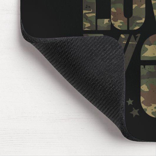 Camouflage Jesus Lieben Sie Teen Girl Funny Christ Mousepad (Ecke)