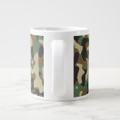 Camouflage Jumbo-Tasse (Rückseite)