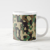 Camouflage Jumbo-Tasse (Rechts)