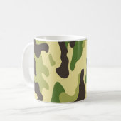 Camouflage Kaffeetasse (Vorderseite Links)