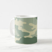 Camouflage Kaffeetasse (Vorderseite Links)