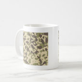 Camouflage Kaffeetasse (Vorderseite Links)