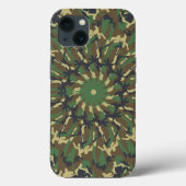 Camouflage Kaleidoskop Case-Mate iPhone Hülle (Rückseite)