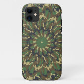 Camouflage Kaleidoskop Case-Mate iPhone Hülle (Rückseite)