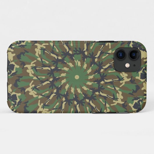 Camouflage Kaleidoskop Case-Mate iPhone Hülle (Rückseite (Horizontal))