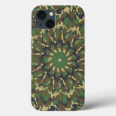 Camouflage Kaleidoskop Case-Mate iPhone Hülle (Rückseite)