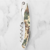 Camouflage Kellnermesser (Vorderseite)